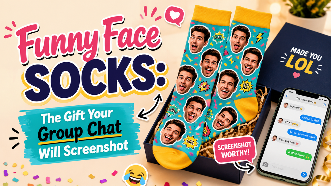  funny face socks 