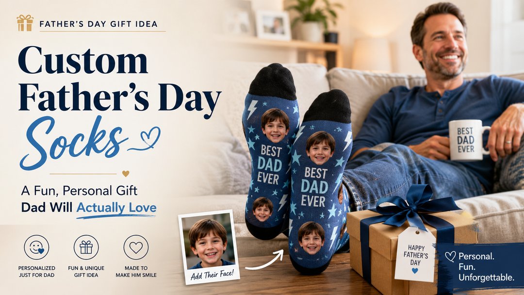 Custom Father's Day Socks