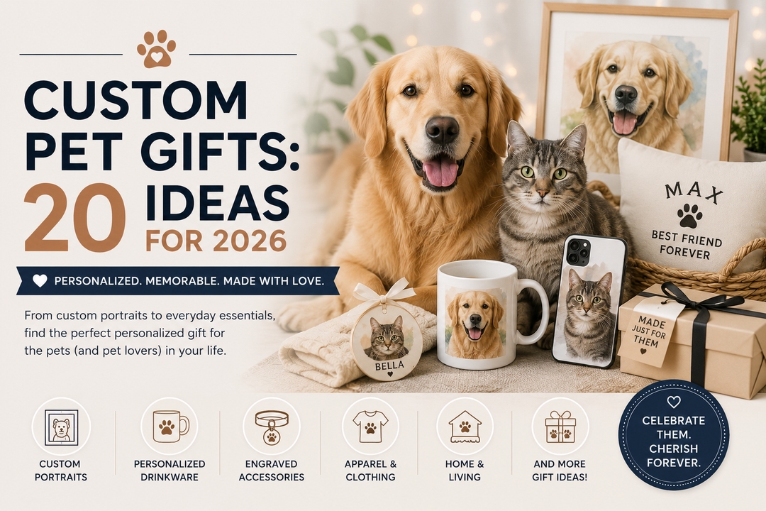 Custom Pet Gifts 20 Ideas for 2026