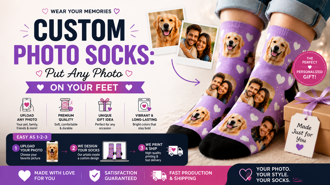 Custom Photo Socks