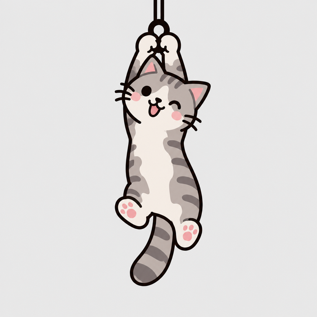 Hanging Cat Tie