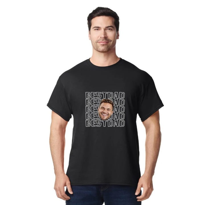Custom Face T-Shirt - Perfect Gift For Father's Day