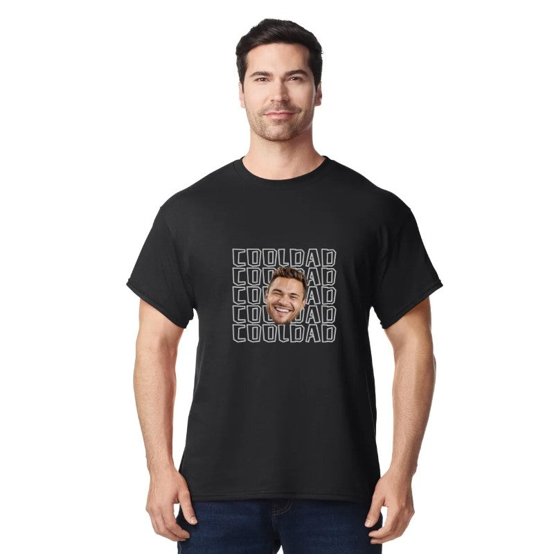 Custom Face T-Shirt - Perfect Gift For Father's Day