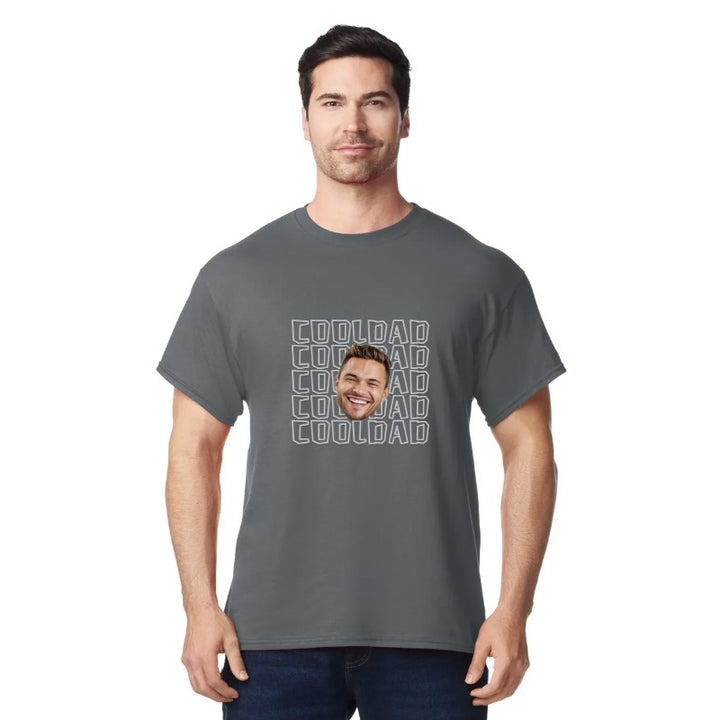 Custom Face T-Shirt - Perfect Gift For Father's Day