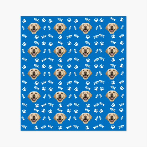 Custom Face Wrapping Paper - Perfect Gifts For Pets