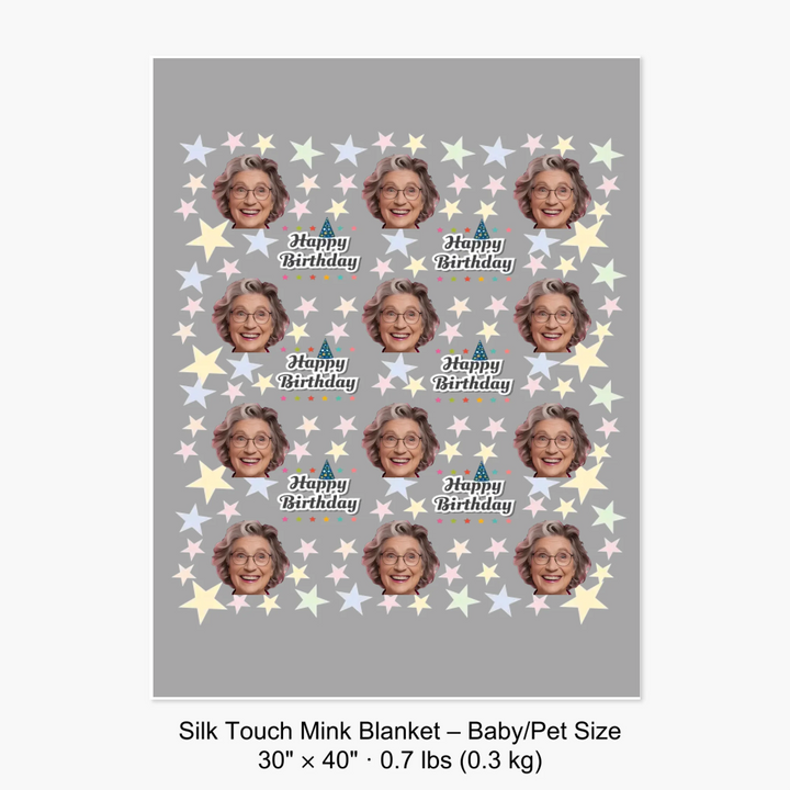 Silk Touch Mink Blanket – Baby:Pet Size 30" × 40" · 0.7 lbs (0.3 kg) 
