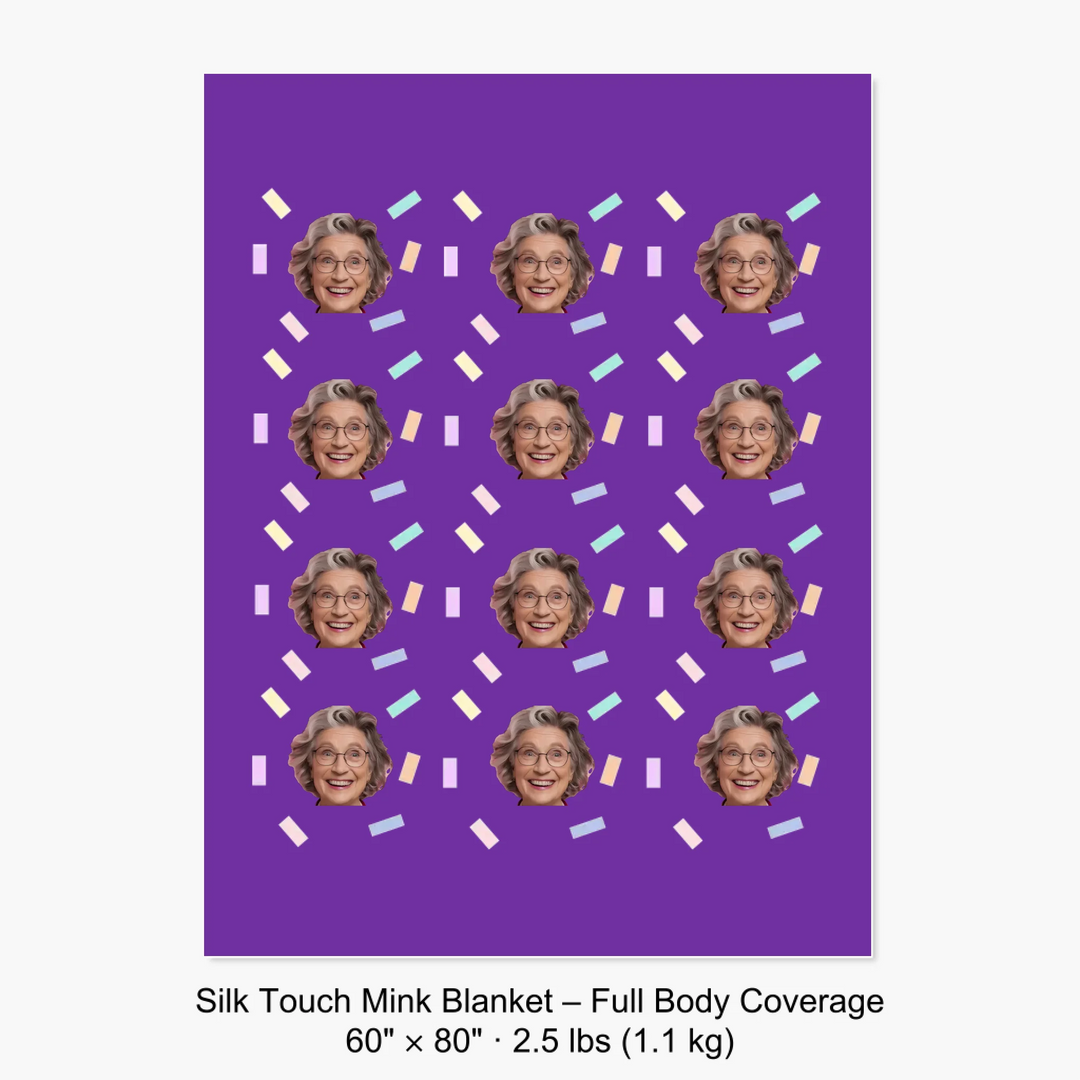 Silk Touch Mink Blanket – Full Body Coverage 60" × 80" · 2.5 lbs (1.1 kg) 