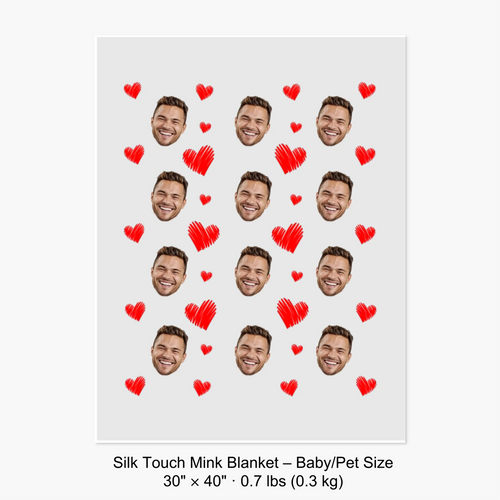 Custom Face Blanket - Perfect Custom Gifts for your Loved ones
