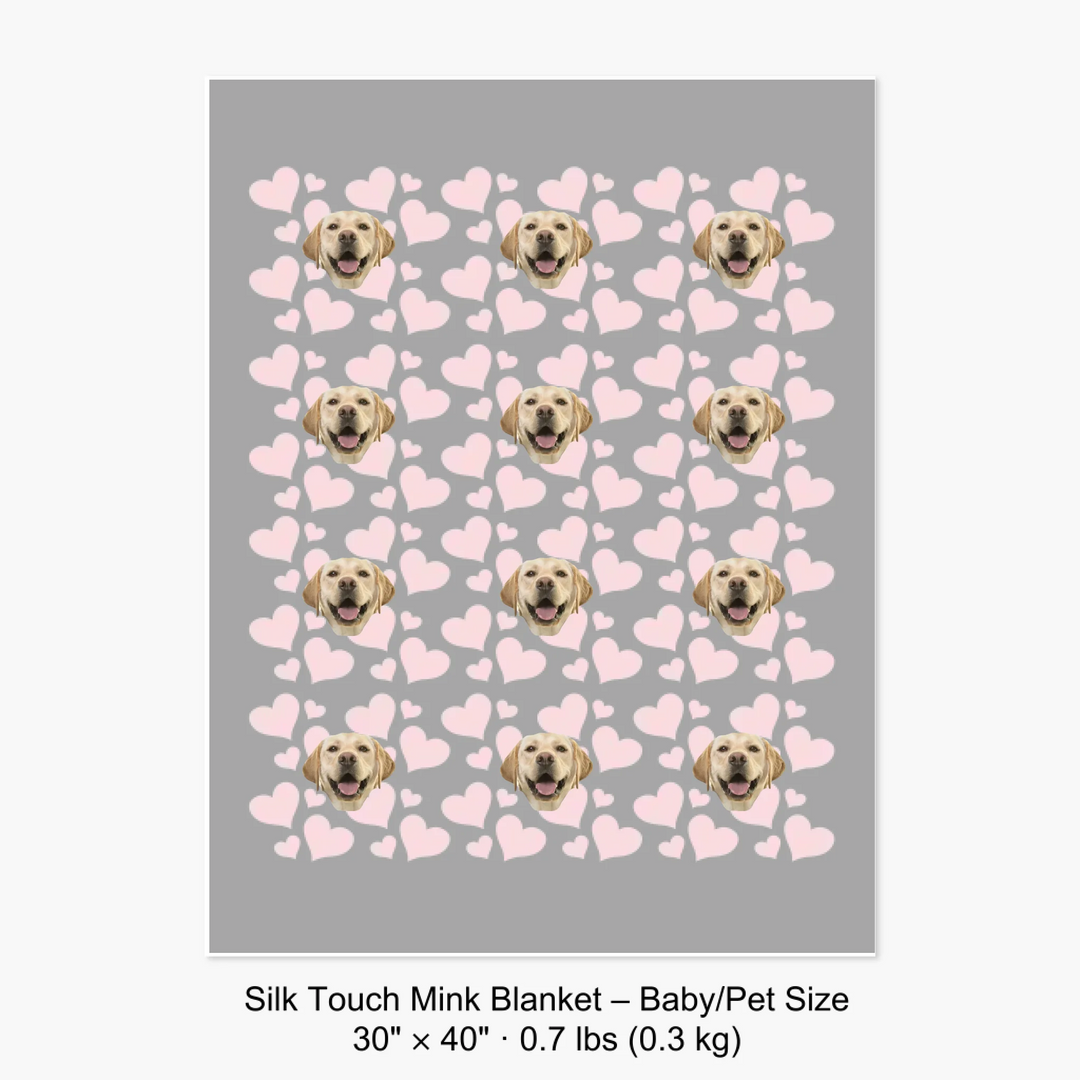 Silk Touch Mink Blanket – Baby:Pet Size 30" × 40" · 0.7 lbs (0.3 kg) 