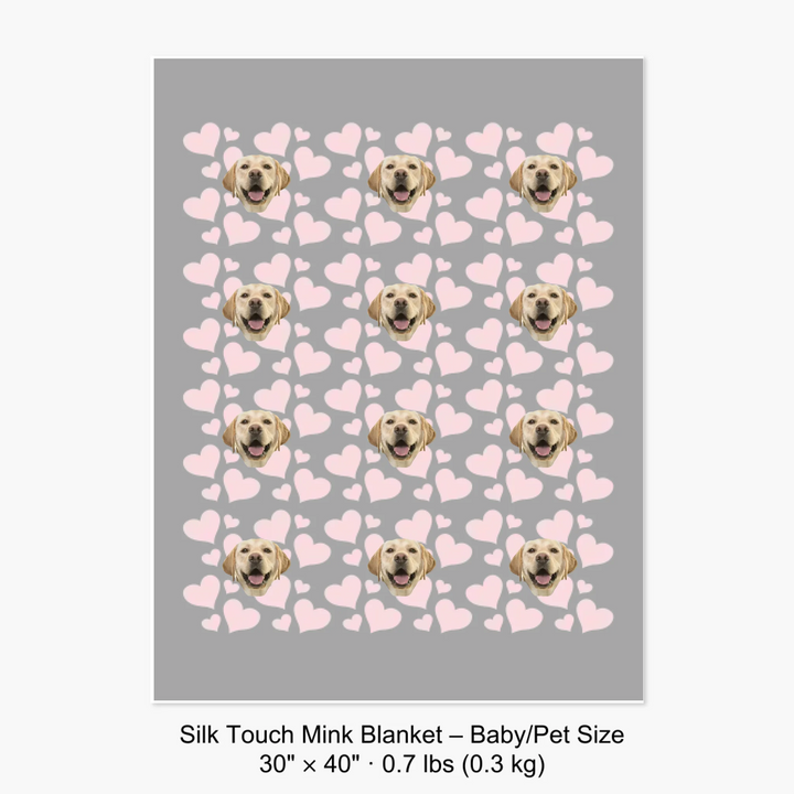 Silk Touch Mink Blanket – Baby:Pet Size 30" × 40" · 0.7 lbs (0.3 kg) 