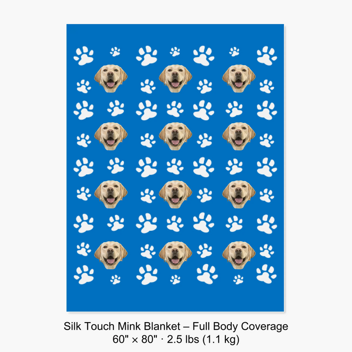 Silk Touch Mink Blanket – Full Body Coverage 60" × 80" · 2.5 lbs (1.1 kg) 