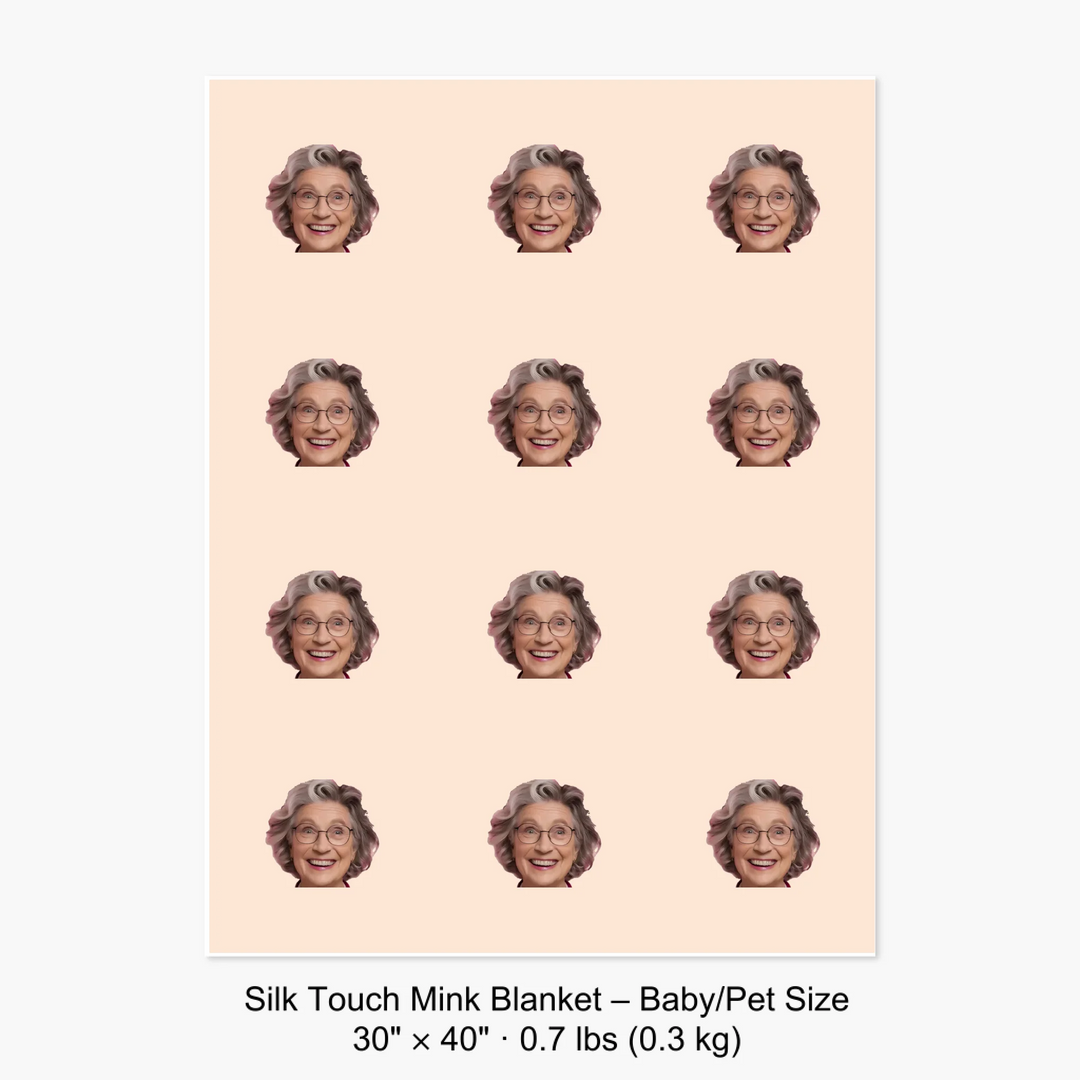 Silk Touch Mink Blanket – Baby:Pet Size 30" × 40" · 0.7 lbs (0.3 kg) 