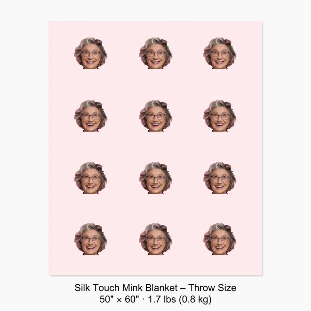 Silk Touch Mink Blanket – Throw Size 50" × 60" · 1.7 lbs (0.8 kg) 