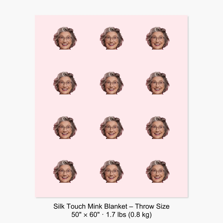 Silk Touch Mink Blanket – Throw Size 50" × 60" · 1.7 lbs (0.8 kg) 