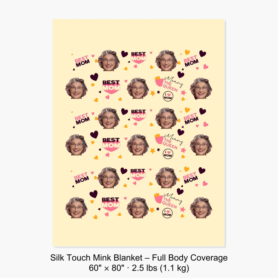 Silk Touch Mink Blanket – Full Body Coverage 60" × 80" · 2.5 lbs (1.1 kg) 