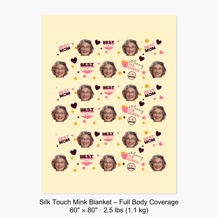 Silk Touch Mink Blanket – Full Body Coverage 60" × 80" · 2.5 lbs (1.1 kg) 