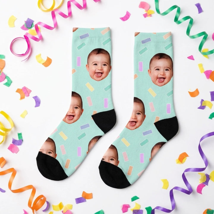 Custom Face Socks - Perfect Custom Gifts for Birthday