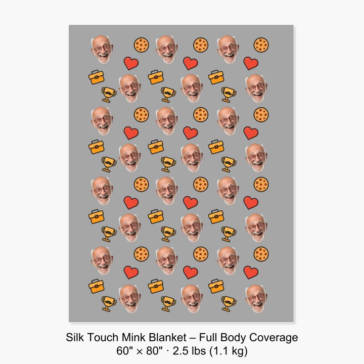 Silk Touch Mink Blanket – Full Body Coverage 60" × 80" · 2.5 lbs (1.1 kg) 
