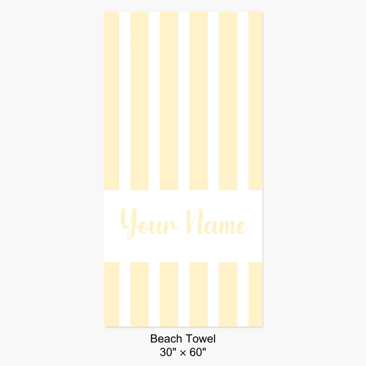 BEACH TOWEL mockup