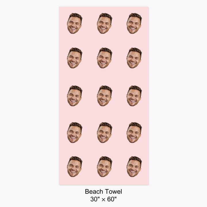 BEACH TOWEL mockup