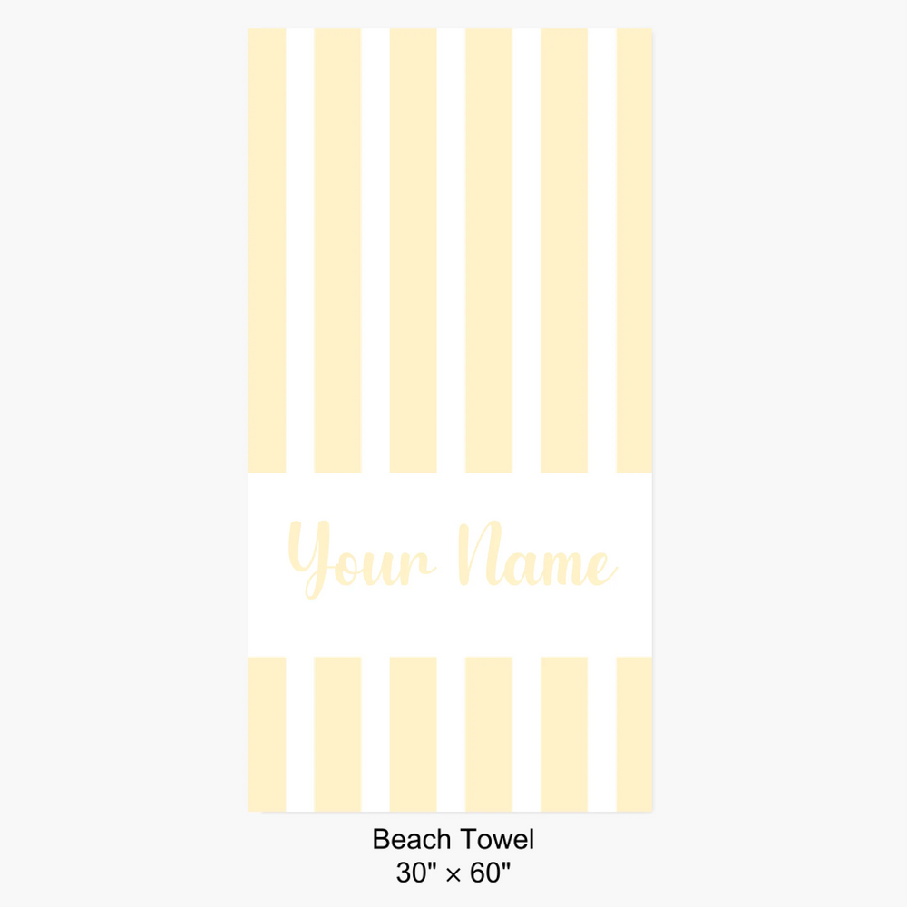 BEACH TOWEL mockup
