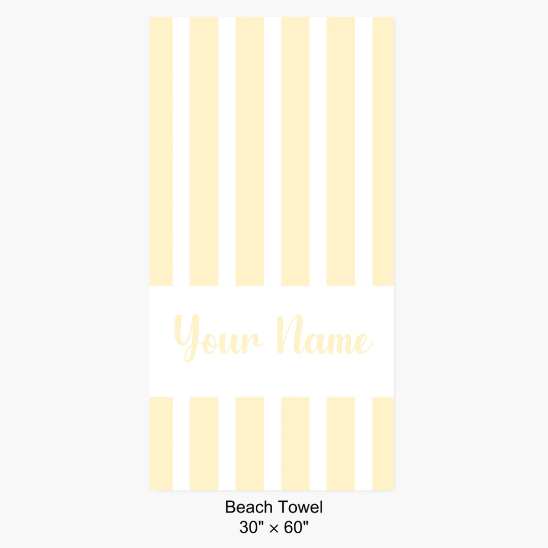 BEACH TOWEL mockup