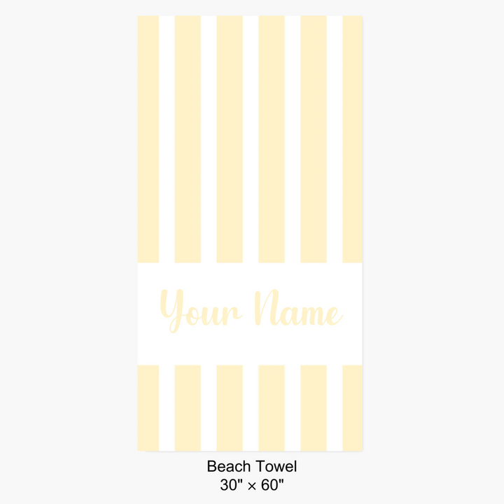 BEACH TOWEL mockup