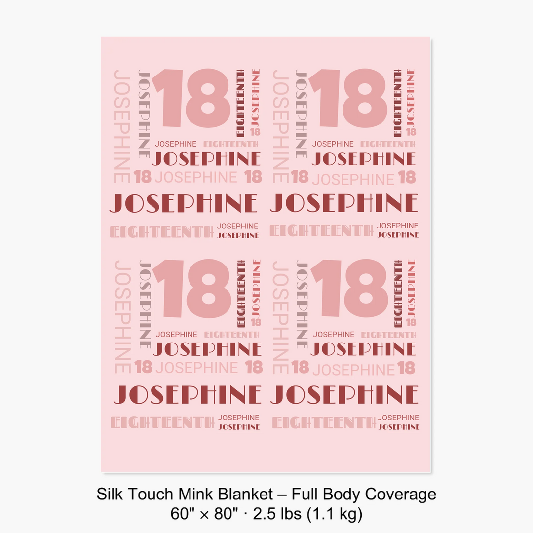 Silk Touch Mink Blanket – Full Body Coverage 60" × 80" · 2.5 lbs (1.1 kg) 