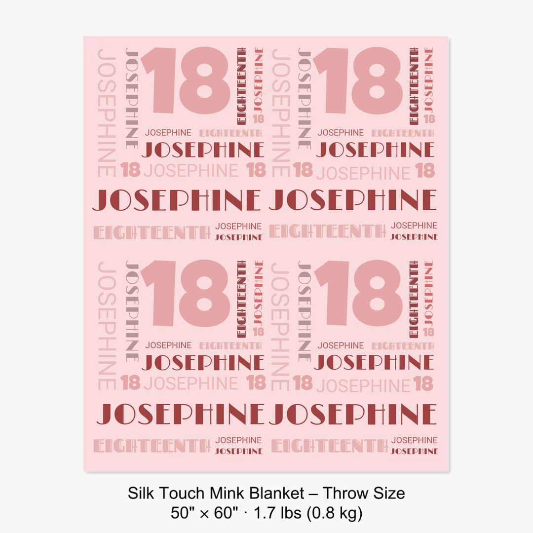 Silk Touch Mink Blanket – Throw Size 50" × 60" · 1.7 lbs (0.8 kg) 