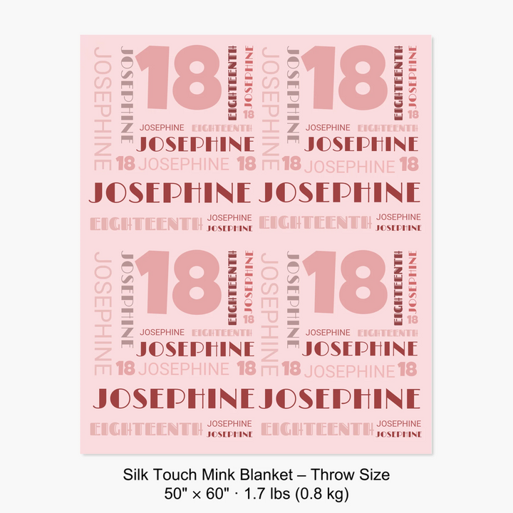 Silk Touch Mink Blanket – Throw Size 50" × 60" · 1.7 lbs (0.8 kg) 
