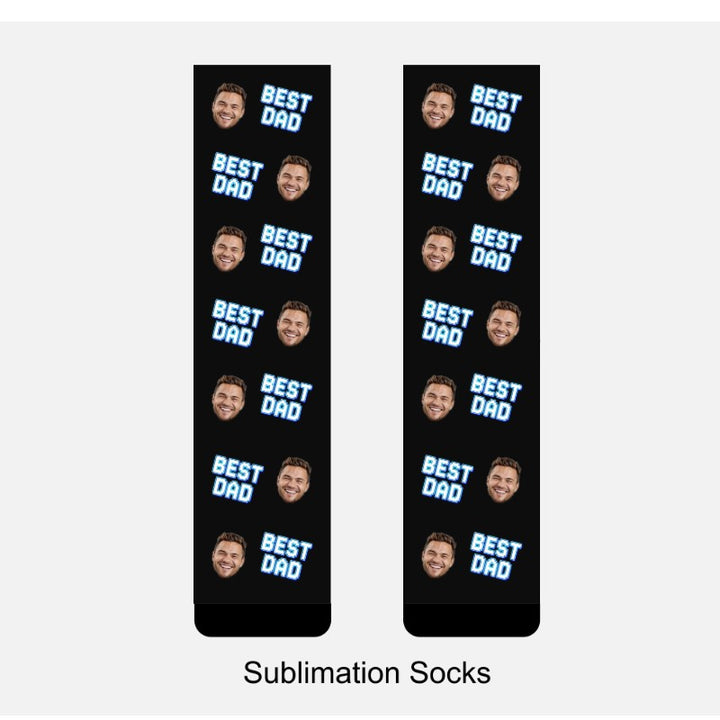 Custom Face Socks - Perfect Gift For Father's Day