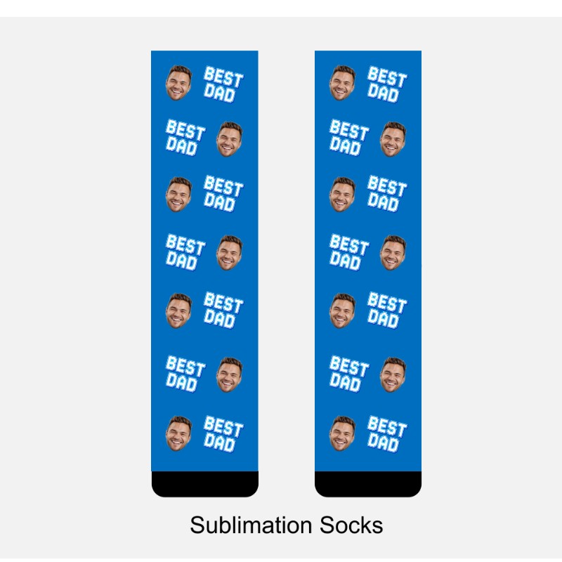 Custom Face Socks - Perfect Gift For Father's Day