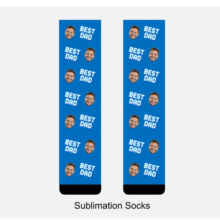 Custom Face Socks - Perfect Gift For Father's Day