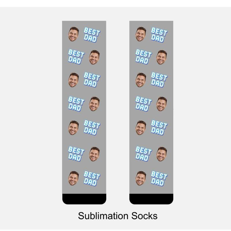 Custom Face Socks - Perfect Gift For Father's Day