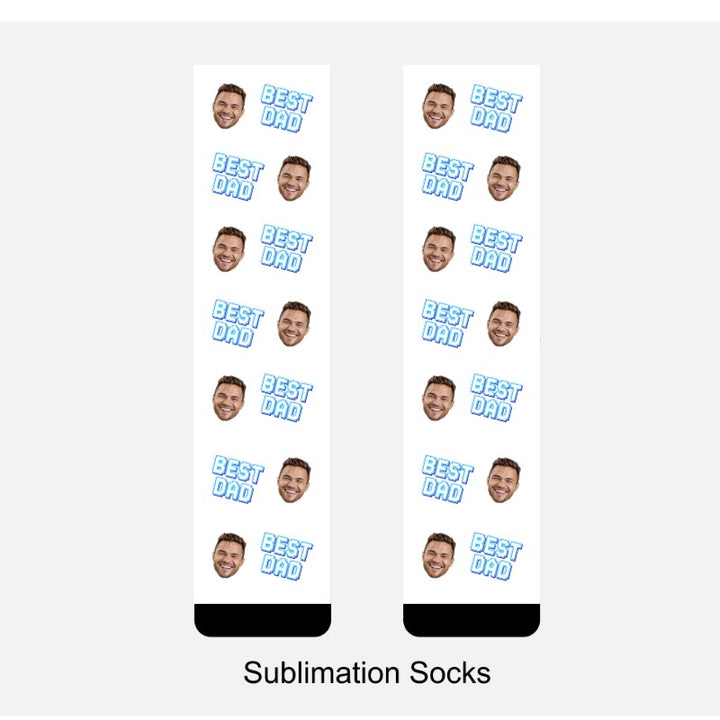 Custom Face Socks - Perfect Gift For Father's Day