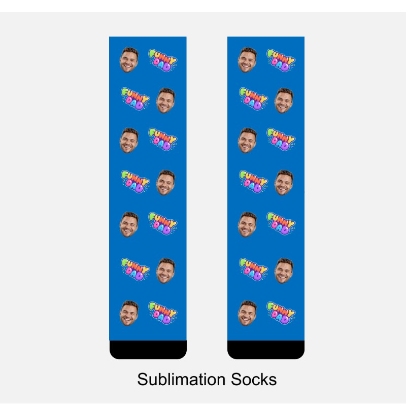 Custom Face Socks - Perfect Gift For Father's Day