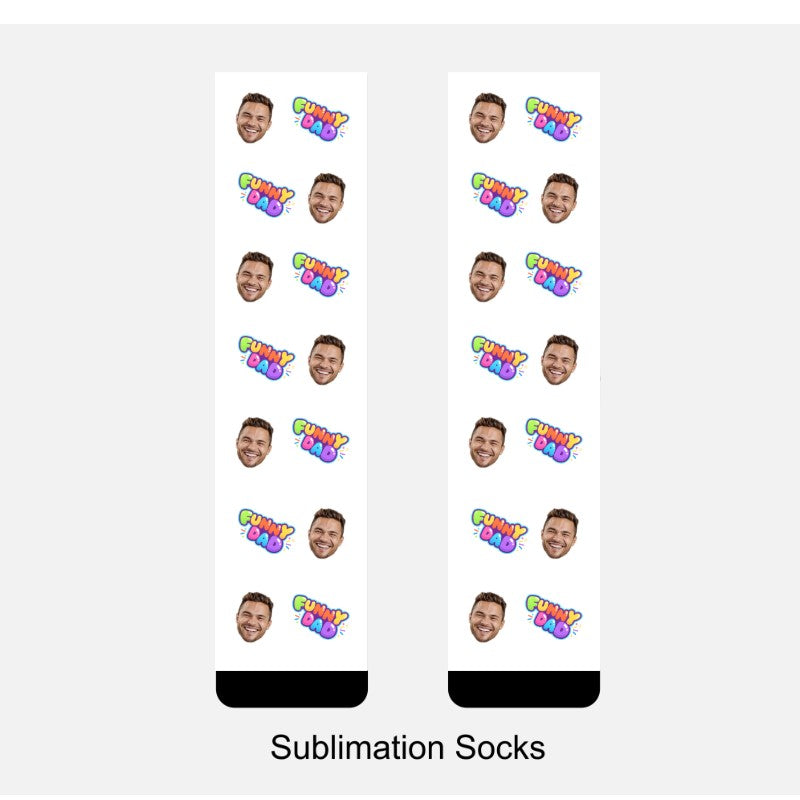 Custom Face Socks - Perfect Gift For Father's Day