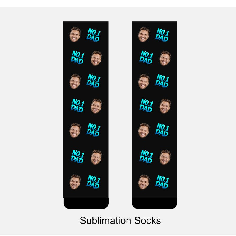 Custom Face Socks - Perfect Gift For Father's Day