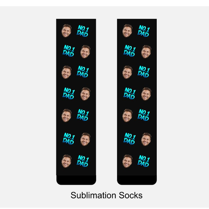 Custom Face Socks - Perfect Gift For Father's Day