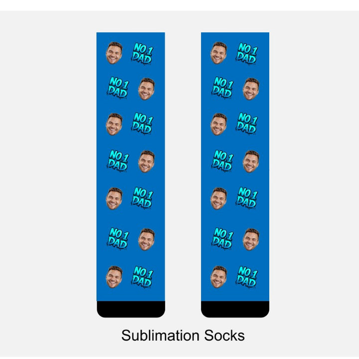 Custom Face Socks - Perfect Gift For Father's Day
