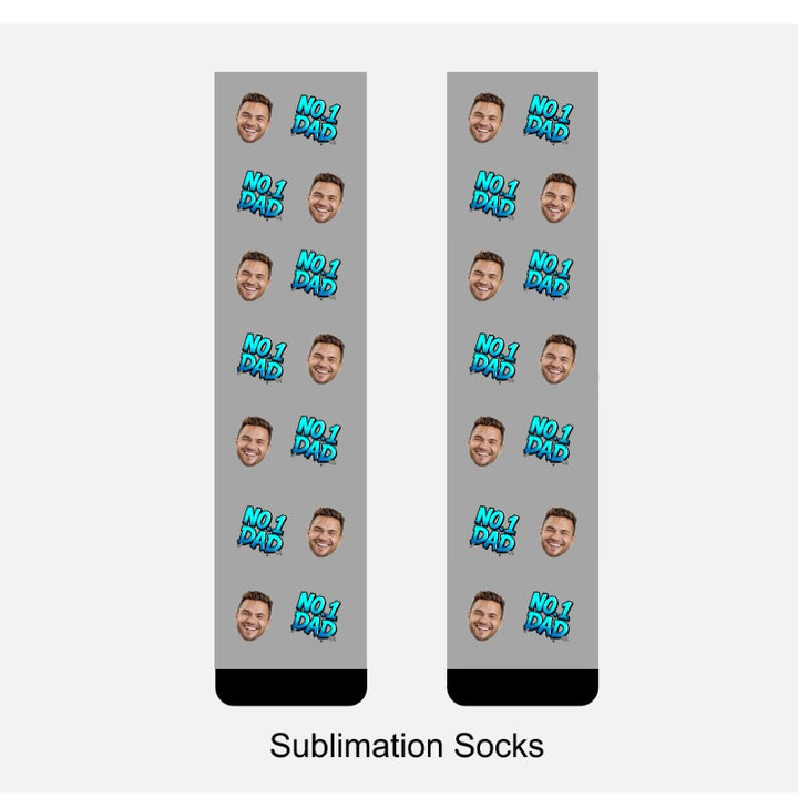 Custom Face Socks - Perfect Gift For Father's Day