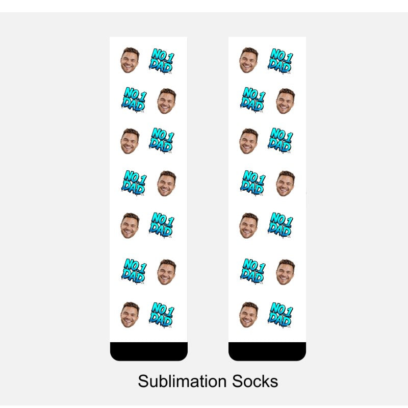 Custom Face Socks - Perfect Gift For Father's Day