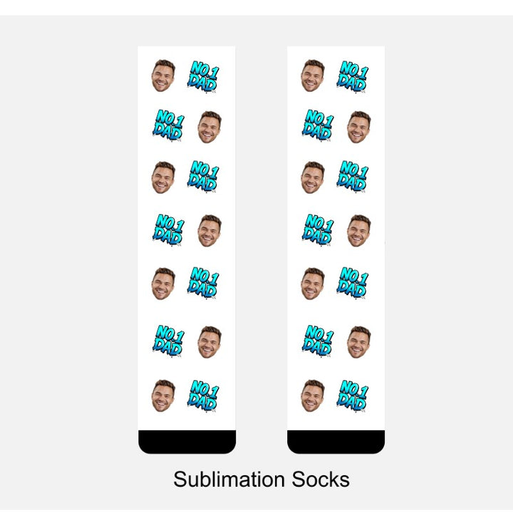 Custom Face Socks - Perfect Gift For Father's Day
