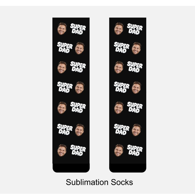 Custom Face Socks - Perfect Gift For Father's Day