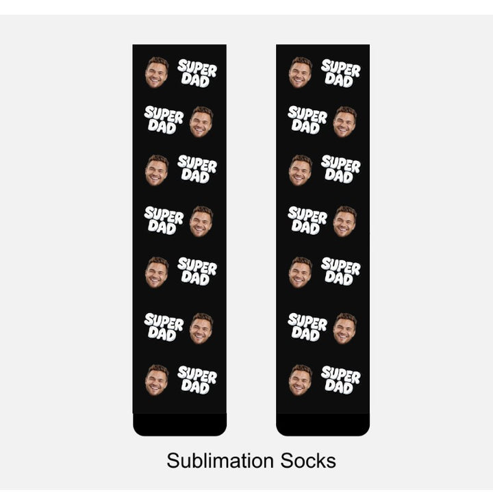 Custom Face Socks - Perfect Gift For Father's Day