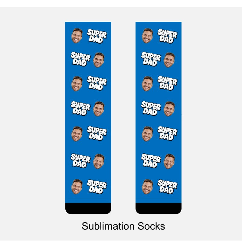 Custom Face Socks - Perfect Gift For Father's Day