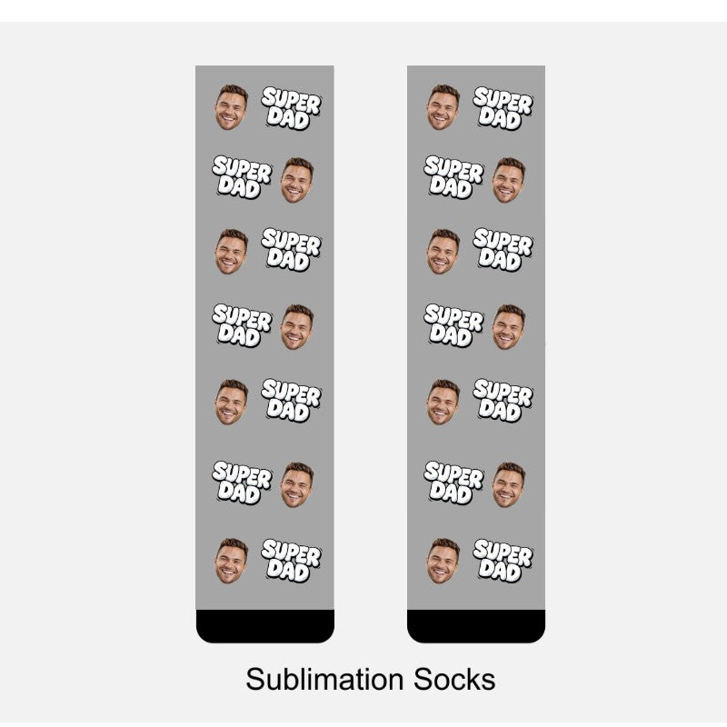 Custom Face Socks - Perfect Gift For Father's Day