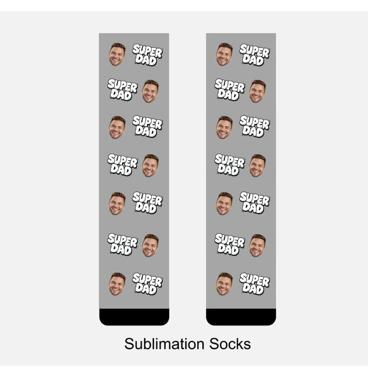 Custom Face Socks - Perfect Gift For Father's Day