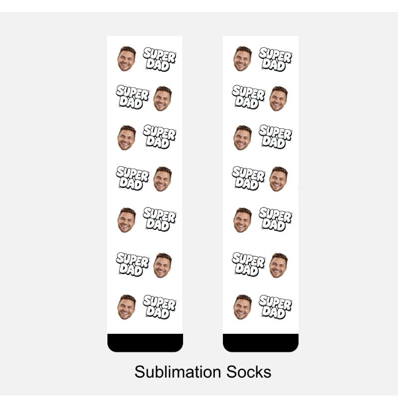 Custom Face Socks - Perfect Gift For Father's Day