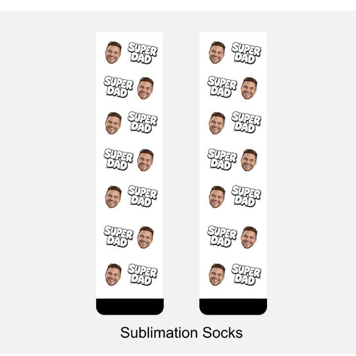 Custom Face Socks - Perfect Gift For Father's Day